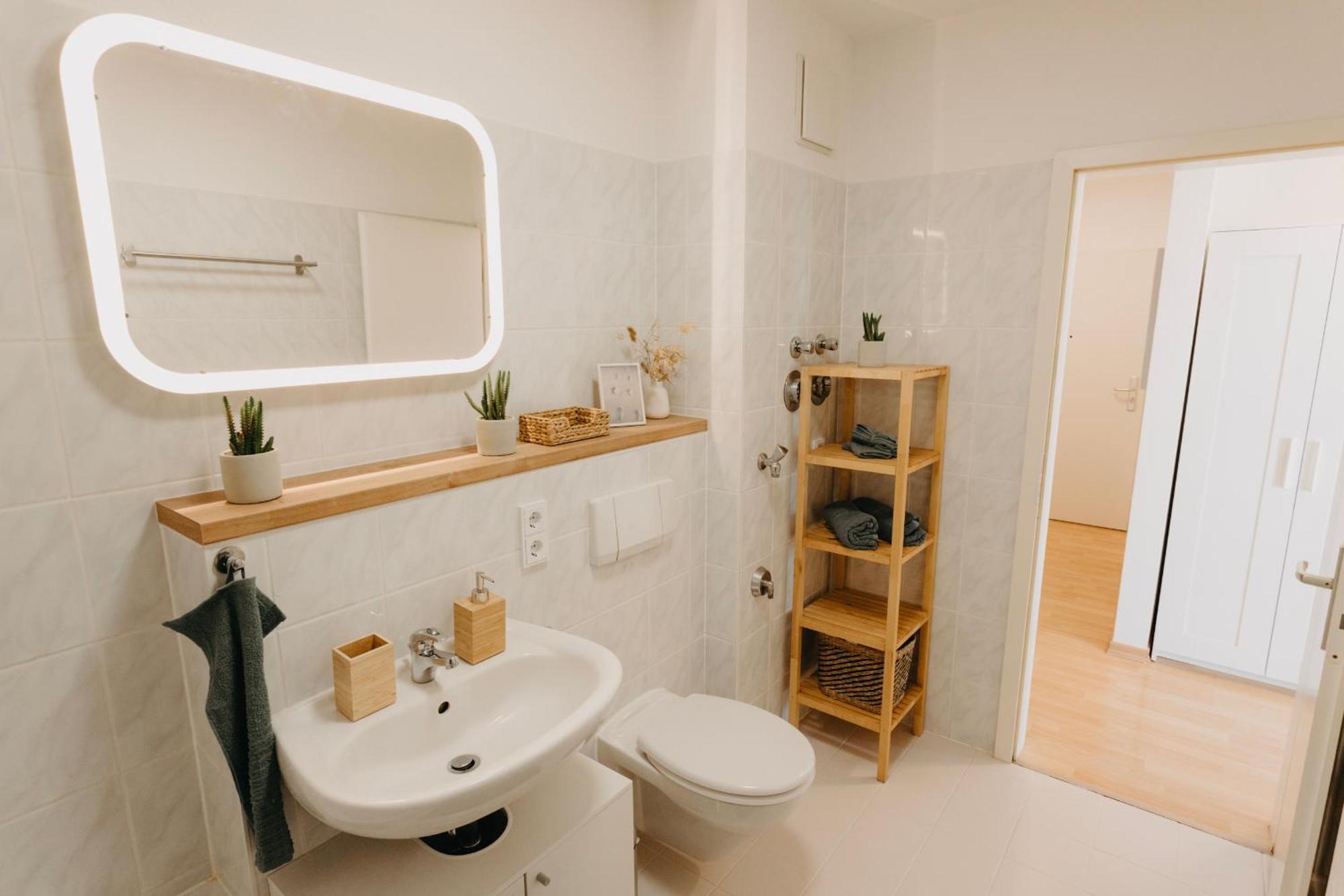 Traber Apartments 1 Sz Zentral Ruhig Balkon 莱比锡 外观 照片